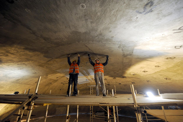 Светиња спремна за мозаик